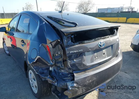 2010 Toyota Prius Iv from USA, damaged, VIN JTDKN3DU6A0069611
